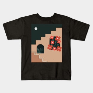 boho abstract art , wall art Kids T-Shirt